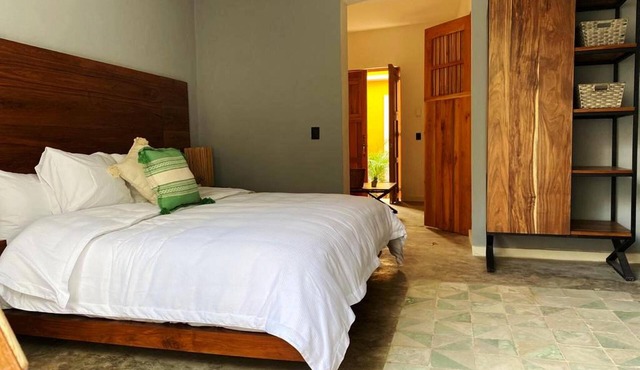 Habitación de lujo con king Size en el centro de Mérida.