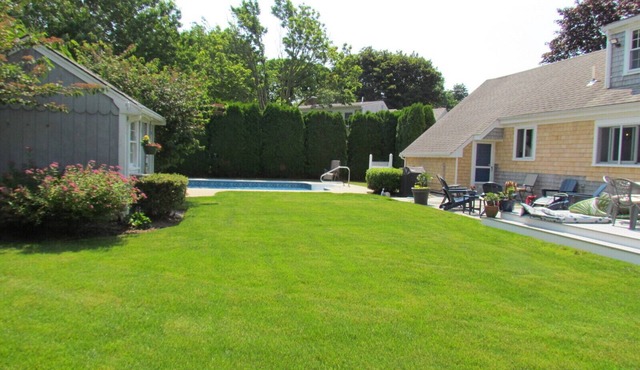 Heated Pool and close to downtown Falmouth and Surf Drive Beach