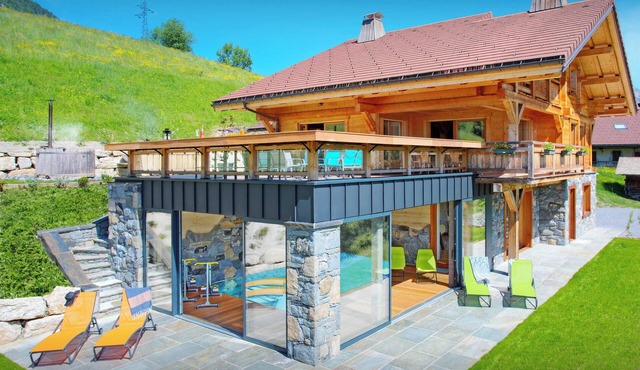 Lodge La Source - luxury French Alps break 12p, indoor pool - OVO Network
