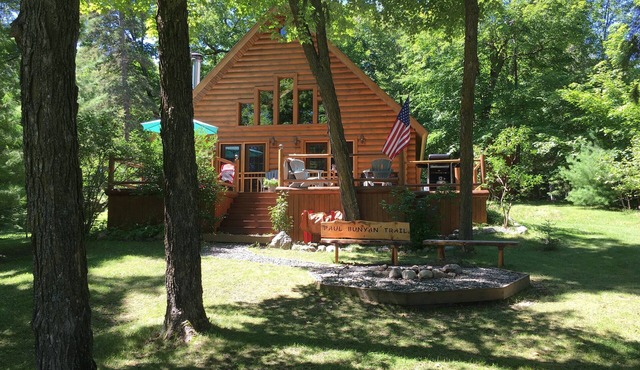 Log Cabin on Garfield Lake near Walker MN