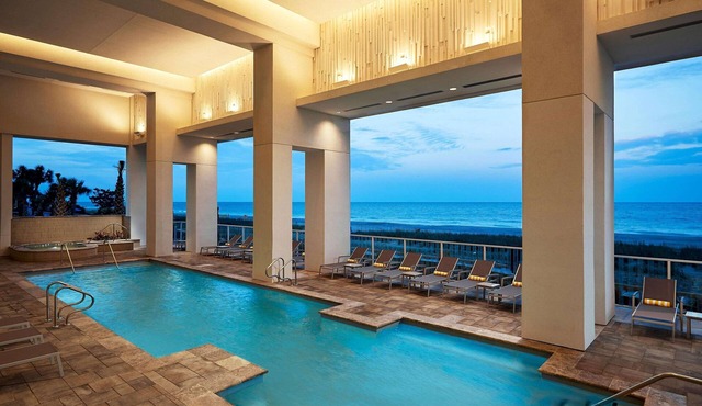 Modern Myrtle Beach Suite with Stunning Boardwalk & Balcony Views