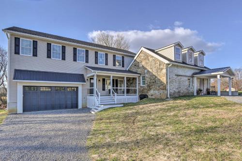 Morrisonville Manor w/Fire Pit & Hot Tub!