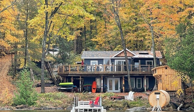 Muskoka Gem with Sauna on Three Mile Lake