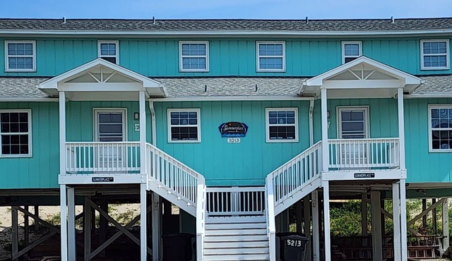 OCEANFRONT HALF DUPLEX SLEEPS 9 w 4 BDRMS, 3 ARE OCEANVIEW! BEST PART OF E ISLE!