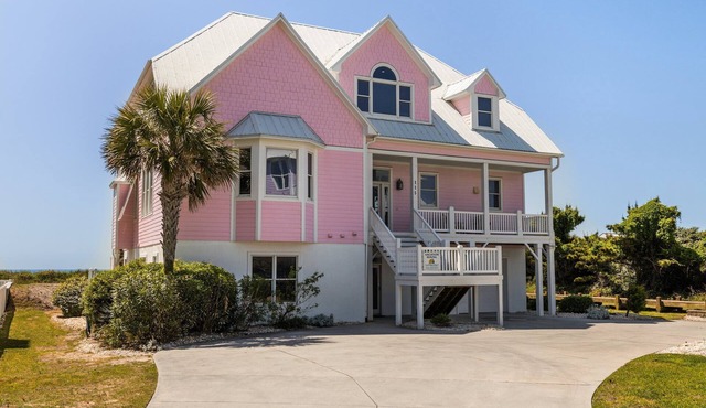 Oceanfront with heated private pool (optional),beach access,close to town center
