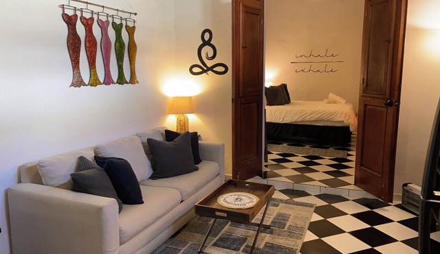 Peaceful 1BR: Walk Everywhere Historic Charm A/C Quiet