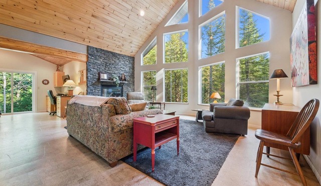 Private thirty five acre Tobermory retreat with trails, open-concept living, and close to attractions.