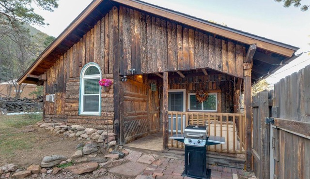 Rustic Log Cabin w/Studio ~ 5 Mi to Pikes Peak!