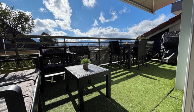 spacious and modern apartment 5 mn from Annecy/lake and 35 mn from ski resorts