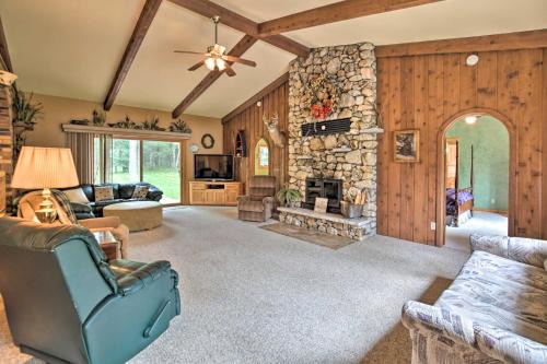 Spacious Lakefront Home w/Patio & Boat Dock!