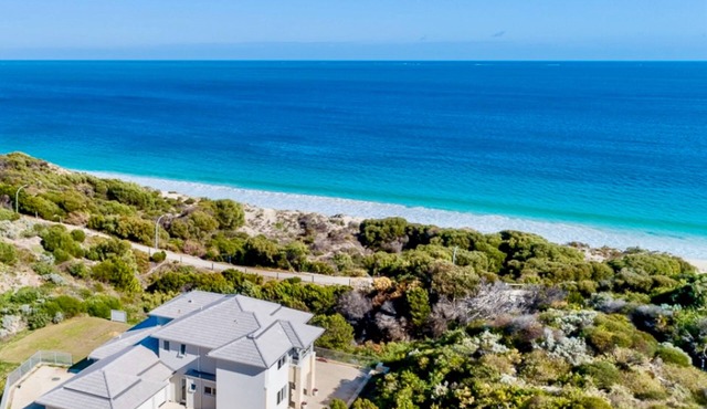 Spacious, secure, modern beachfront paradise.