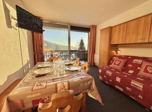 Studio cosy à Notre-Dame-de-Bellecombe proche des pistes - FR-1-595-19