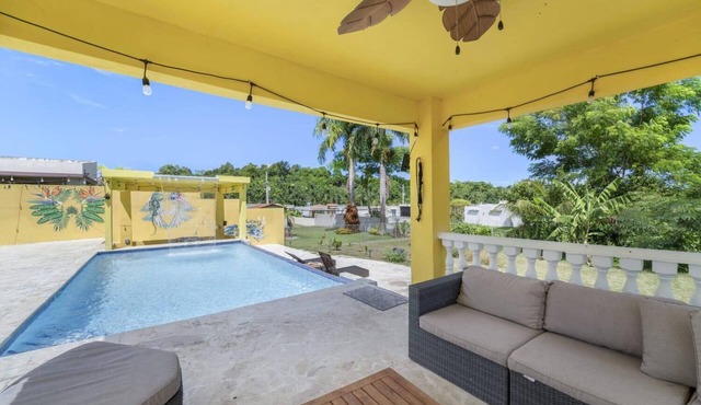 Studio with pool access located 5 mins from beach and 10 from downtown Rincon