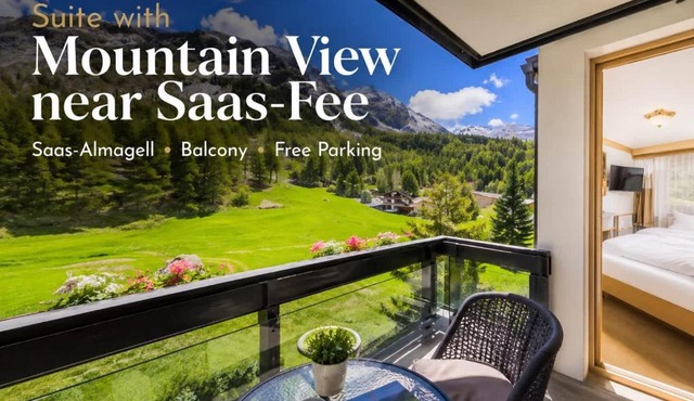 Suite with Mountain View near Saas-Fee