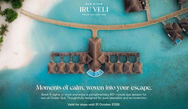 Sun Siyam Iru Veli - 24 Hours Premium All Inclusive Dine Around with Free Sea Plane Transfers & Exclusive Inclusions