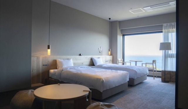 Superior room with ocean view Breakfast included/Ashigarashimo-gun Kanagawa