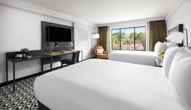 Tower Two Double Beds at Arcadian Hotel! Close to Fenway Park