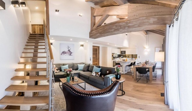 View ski slopes, terrace, tv, ski locker, 124m², Tignes