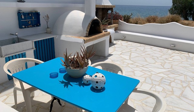 Villa "Blue Sea" with Sea View, Terrace & Wi-Fi