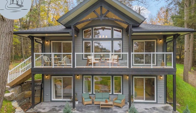 Waterfront in Style, EV Chrgr, Firepit, Canoe, Kayak, Dog OK