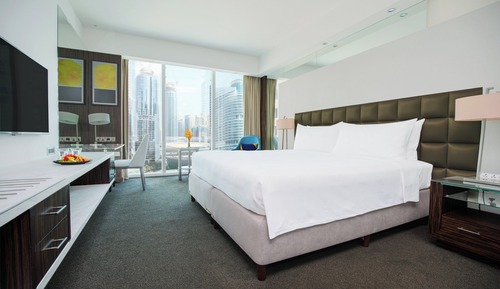 Premium Room, 1 King Bed, Tower (High Floor Almas Tower View)
