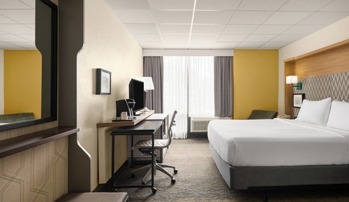 Premium Room, 1 King Bed, Roll-in Shower (Communications Accessible)