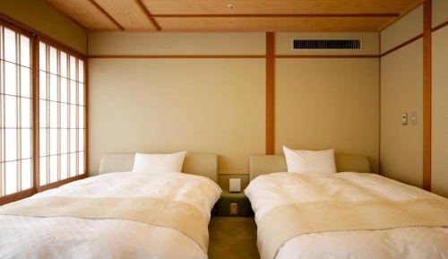 Twin Room with Tatami Area - Non-Smoking - Hiten