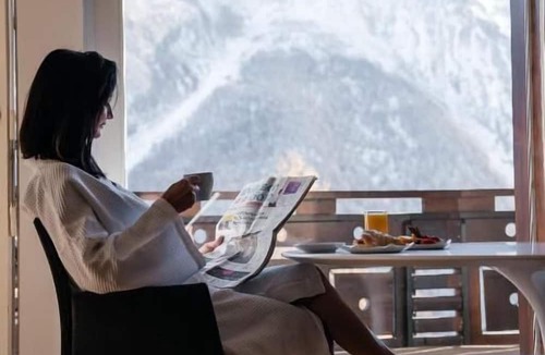 Saas-Fee Hotel | Waldhotel Fletschhorn Private Whole Hotel in Saas-Fee: 360 Alpine Views & Sauna